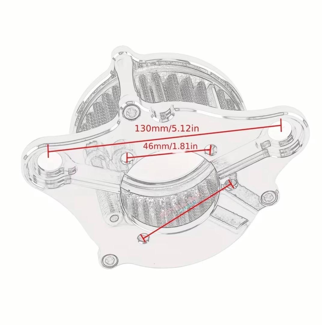 kit de filtro de aire con base Harley Davidson Sportster