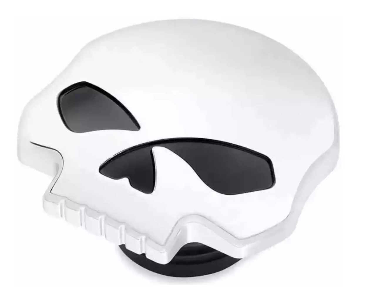 Tapón de gasolina Skull Silver