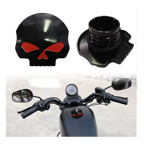 Tapón de gasolina Skull black