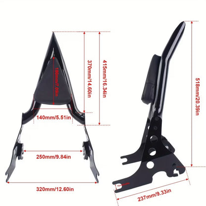 Respaldo Sissybar iron Sportster 2004-2022