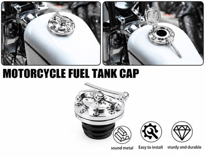 Tapón de gasolina silver