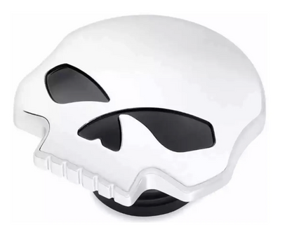 Tapón de gasolina Skull Silver