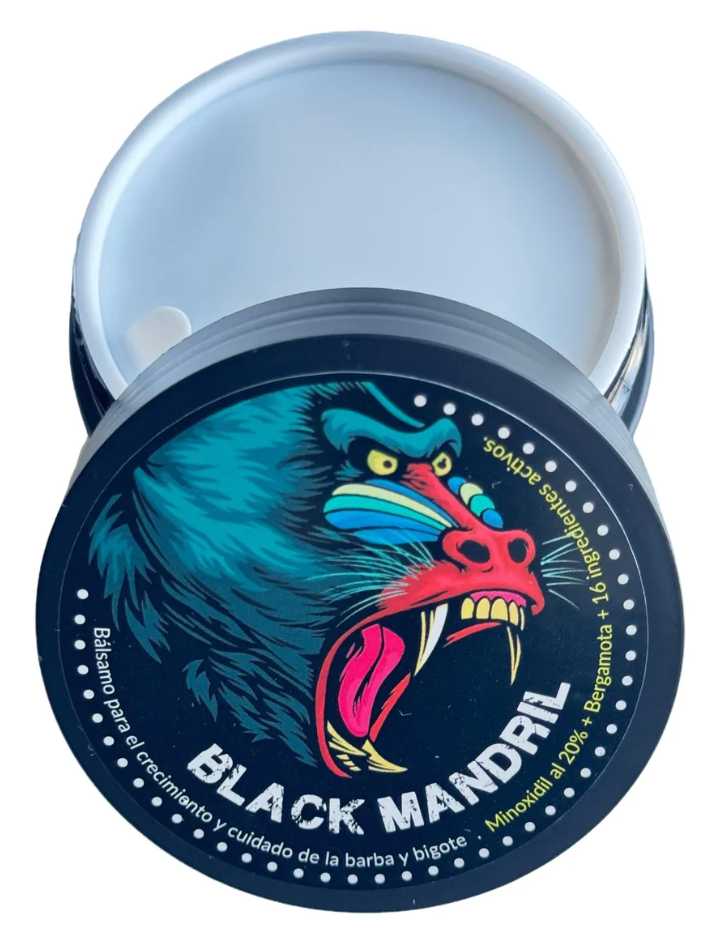 Bálsamo crecimiento de barba Minoxidil 20%