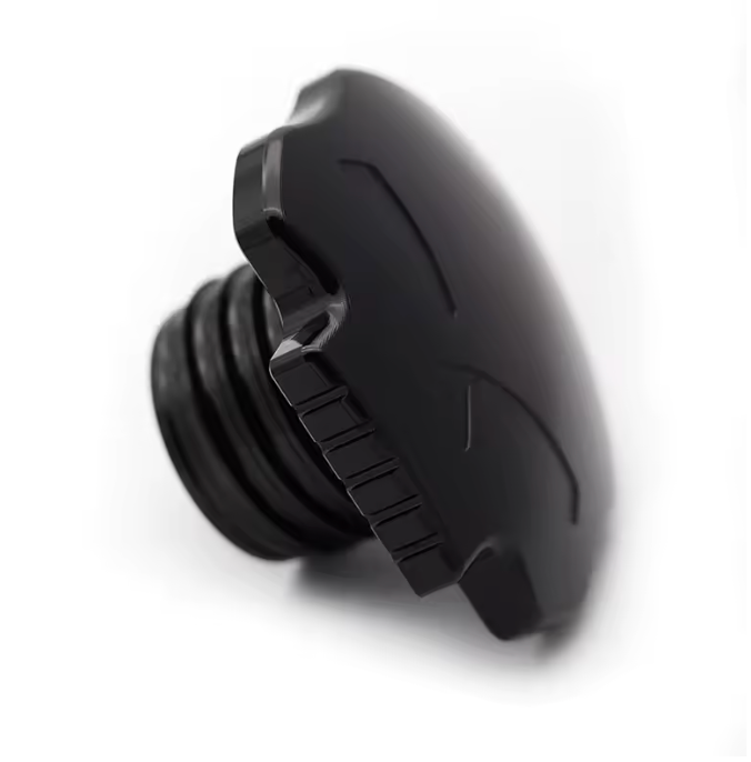 Tapón de gasolina Skull All Black