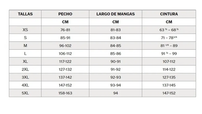 Chamarra Malla Mesh Rodar Size S CH