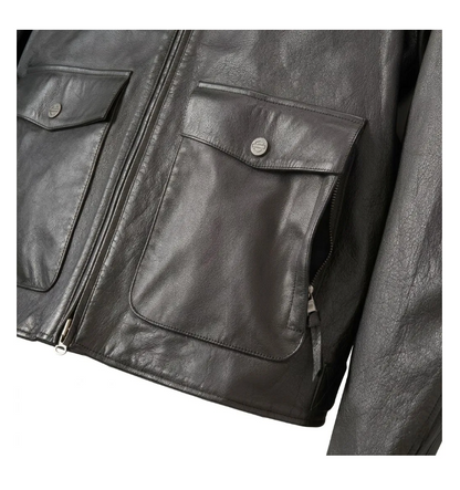 Chamarra piel de Búfalo Captain´s