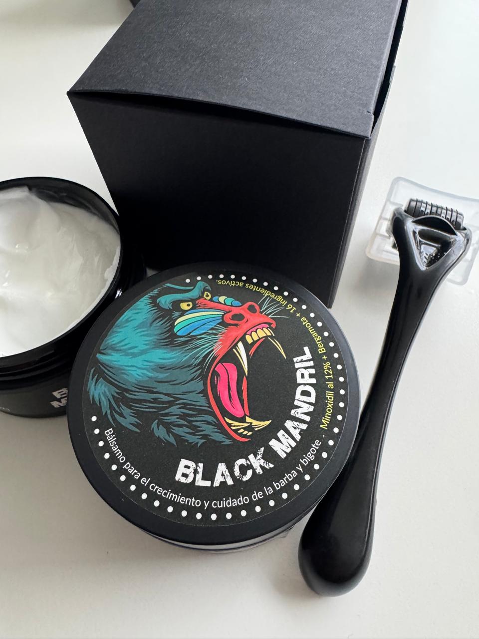 Bálsamo crecimiento de barba Minoxidil 12%