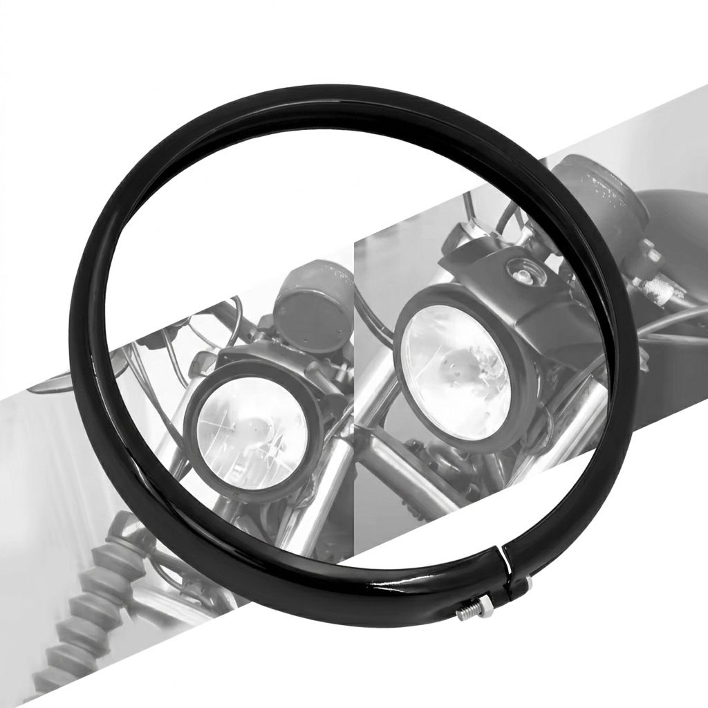 Mica faro delantero Harley