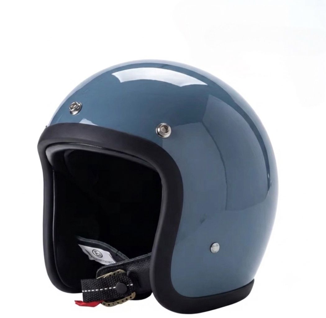 Casco moto Cement gray