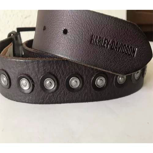 Cinturon Harley Davidson Original Piel Brow