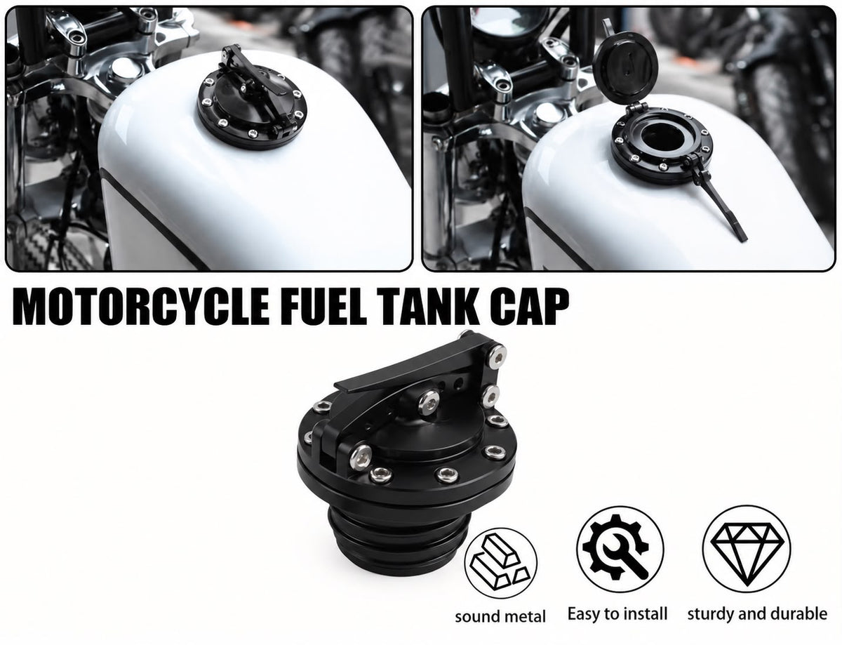 Tapón de gasolina black