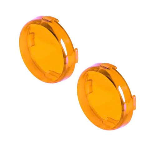 Micas naranjas para Direccional Luces Harley Davidson Sporster