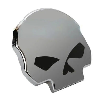Tapón de gasolina Skull Silver